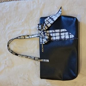 Betsy Johnson Black & White Shoulder Bag